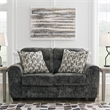 Signature Design by Ashley Lonoke Gunmetal Loveseat