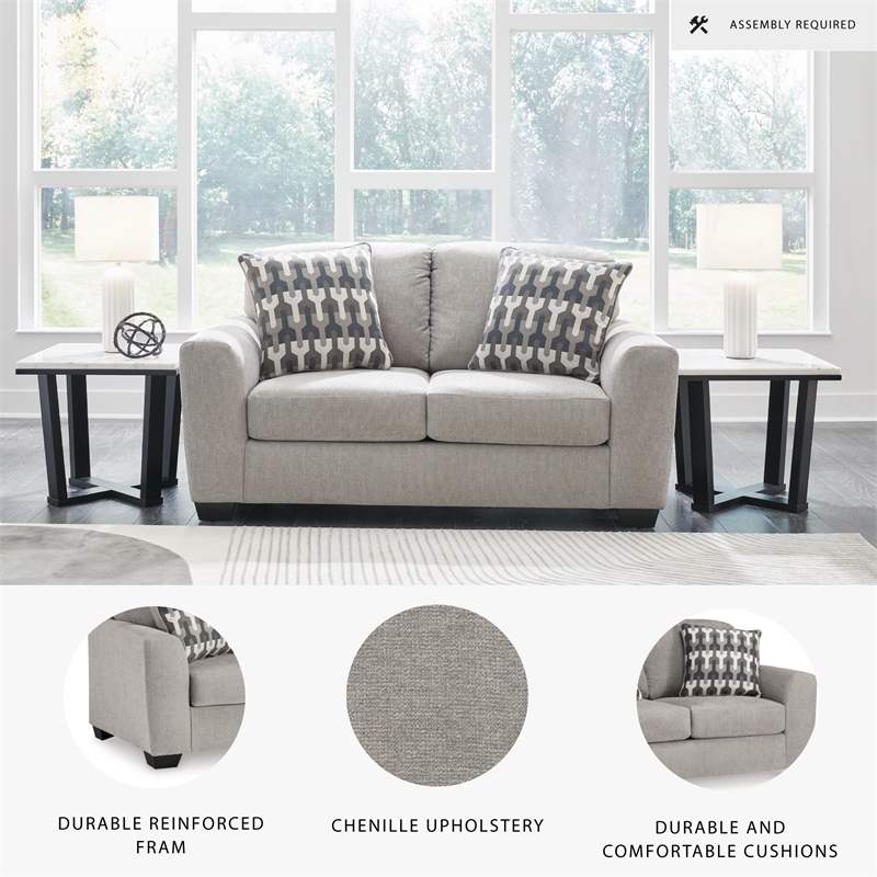 Signature Design by Ashley Avenal Park Flannel Loveseat