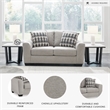Signature Design by Ashley Avenal Park Flannel Loveseat