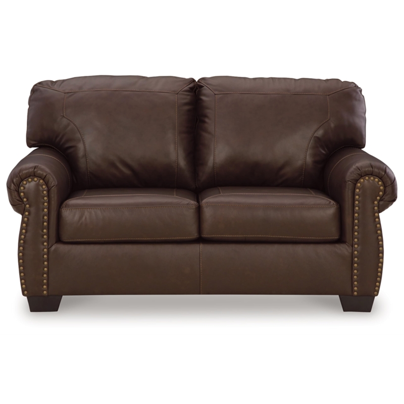 Signature Design by Ashley Colleton Dark Brown Loveseat