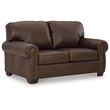 Signature Design by Ashley Colleton Dark Brown Loveseat