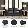 Signature Design by Ashley Amiata Onyx Loveseat