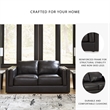 Signature Design by Ashley Amiata Onyx Loveseat