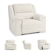 Signature Design by Ashley Keensburg Off White Oversized Power Recliner