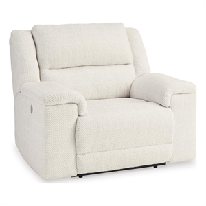 Signature Design by Ashley Keensburg Off White Oversized Power Recliner