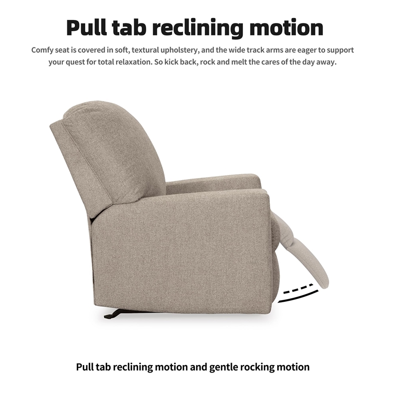 Signature Design by Ashley Deltona Parchment Recliner