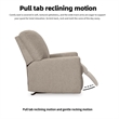 Signature Design by Ashley Deltona Parchment Recliner