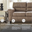 Signature Design by Ashley Navi Queen Sofa Sleeper in Brown