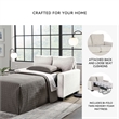 Signature Design by Ashley Rannis White Twin Sofa Sleeper