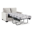 Signature Design by Ashley Rannis White Twin Sofa Sleeper