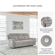 Signature Design by Ashley Barnsana Ash Power Reclining Sofa