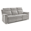 Signature Design by Ashley Barnsana Ash Power Reclining Sofa