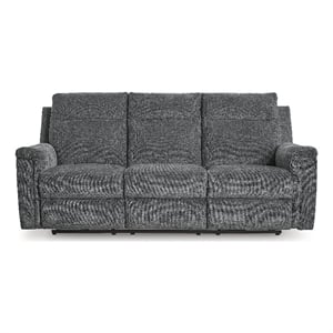Signature Design by Ashley Barnsana Gray Power Reclining Sofa