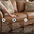 Signature Design by Ashley Carianna Caramel Loveseat