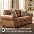 Signature Design by Ashley Carianna Caramel Loveseat