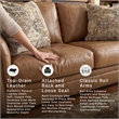 Signature Design by Ashley Carianna Caramel Loveseat