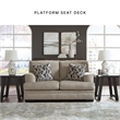 Signature Design by Ashley Stonemeade Brown Loveseat