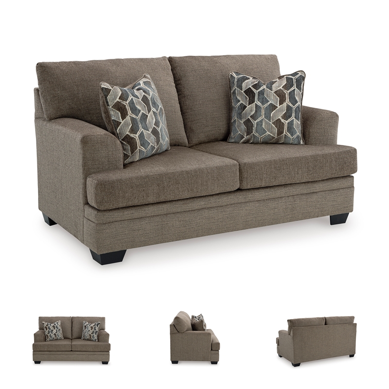 Signature Design by Ashley Stonemeade Beige Loveseat