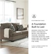 Signature Design by Ashley Stonemeade Beige Loveseat