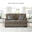 Signature Design by Ashley Stonemeade Beige Loveseat