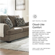 Signature Design by Ashley Stonemeade Beige Loveseat