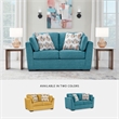 Signature Design by Ashley Keerwick Blue Loveseat