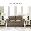 Signature Design by Ashley Navi Fossil Loveseat