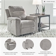 Signature Design by Ashley Barnsana Ash Power Recliner