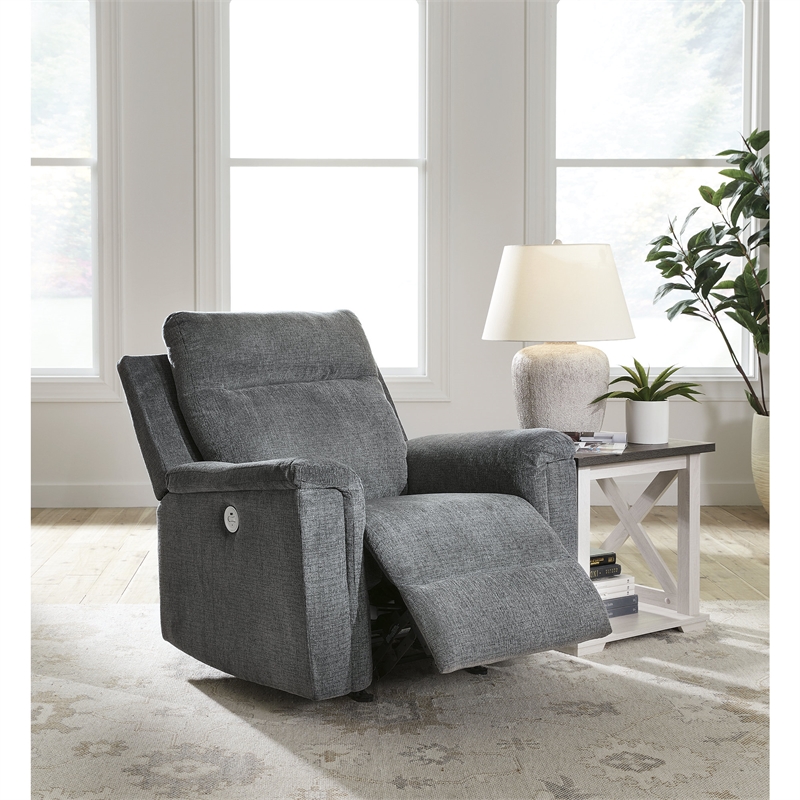 Signature Design by Ashley Barnsana Gray Power Recliner