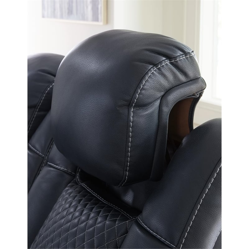 Signature Design by Ashley Fyne-Dyme Sapphire Power Recliner