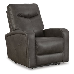 signature design by ashley ryversans brown power recliner