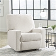 Signature Design by Ashley Rannis Snow Recliner with Pull Tab Reclining Motion