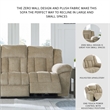 Signature Design by Ashley Tip-Off Wheat Power Reclining Sofa