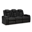 Signature Design by Ashley Caveman Den Black Power Reclining Sofa