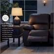 Signature Design by Ashley Leesworth Dark Brown Power Reclining Sofa