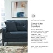 Signature Design by Ashley Bixler Navy Sofa