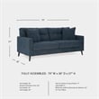 Signature Design by Ashley Bixler Navy Sofa