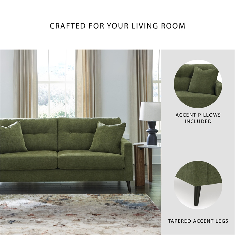 Signature Design by Ashley Bixler Green Sofa