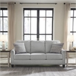 Signature Design by Ashley Adlai Shadow Sofa with Pillows