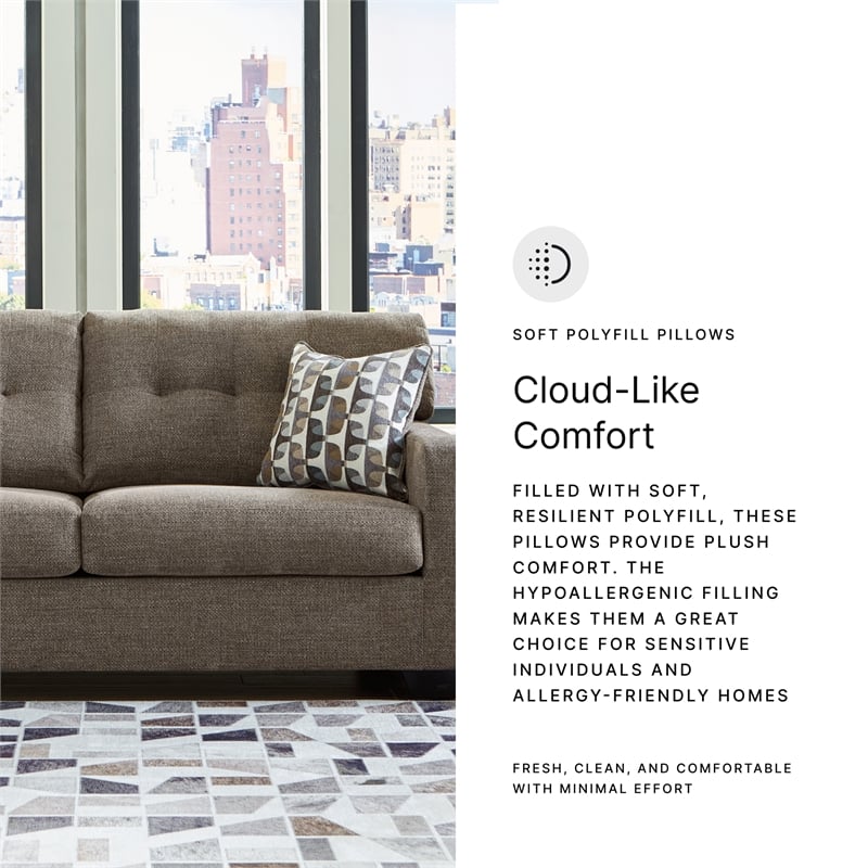 Signature Design by Ashley Mahoney Chocolate Sofa