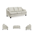 Signature Design by Ashley Genoa Coconut Sofa with Exposed Tapered Feet