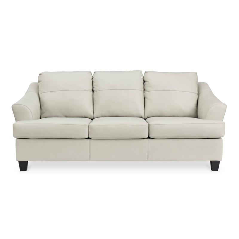 Signature Design by Ashley Genoa Coconut Sofa with Exposed Tapered Feet