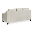 Signature Design by Ashley Genoa Coconut Sofa with Exposed Tapered Feet