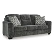 Signature Design by Ashley Lonoke Gunmetal Sofa