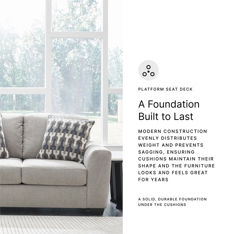 Signature Design by Ashley Avenal Park Flannel Sofa