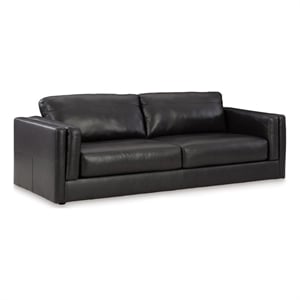 Signature Design by Ashley Amiata Onyx Sofa
