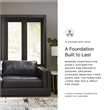 Signature Design by Ashley Amiata Onyx Sofa