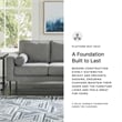 Signature Design by Ashley Hazela Charcoal Sofa Chaise