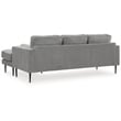 Signature Design by Ashley Hazela Charcoal Sofa Chaise