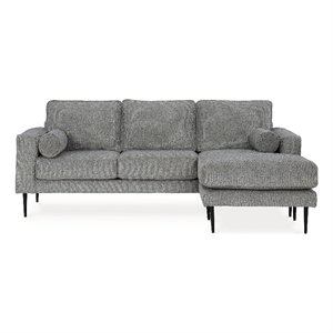 Signature Design by Ashley Hazela Charcoal Sofa Chaise
